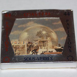 EXPO 67 Montreal Canada 1967 Coasters Trays in Original Box